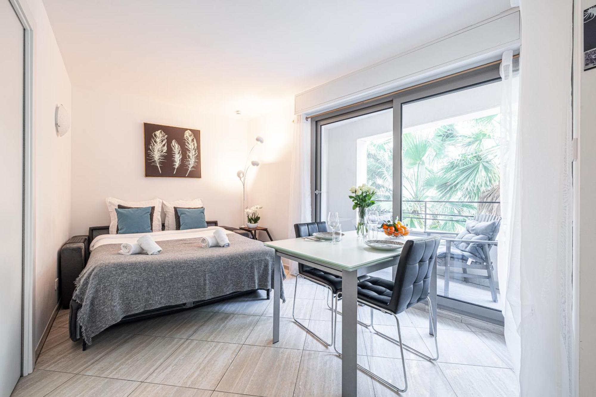 Studio Centre Terrasse Climatisation 50M Plage Μεντόν Εξωτερικό φωτογραφία